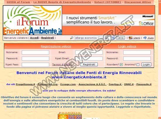 Forum EnergeticAmbiente.it