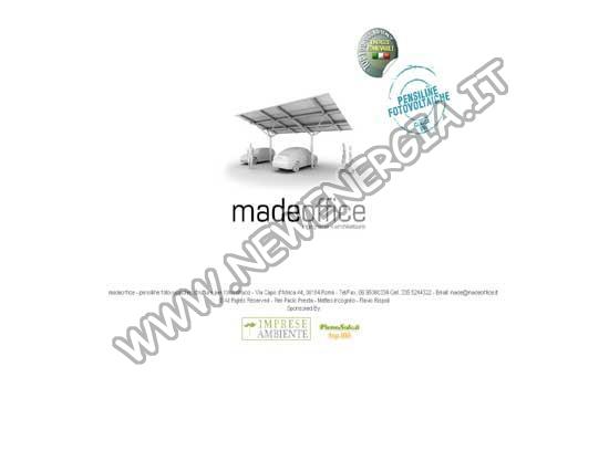 Madeoffice  - Pensiline Fotovoltaiche